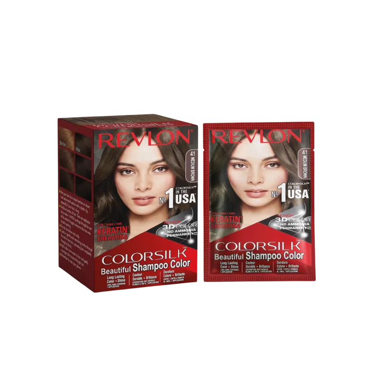 Revlon Hair Color Shampoo | Shade #41 | 12 sachet