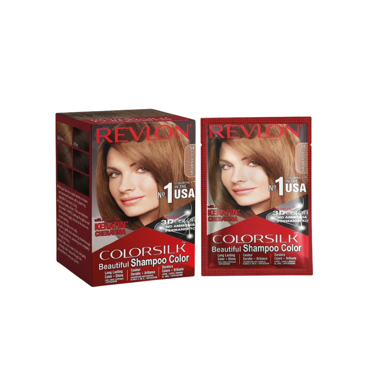 Revlon Hair Color Shampoo | Shade 54 | 12 sachet