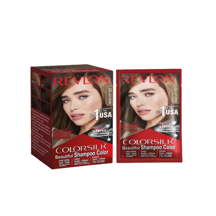 Revlon Hair Color Shampoo | Shade 51 | 12 sachet