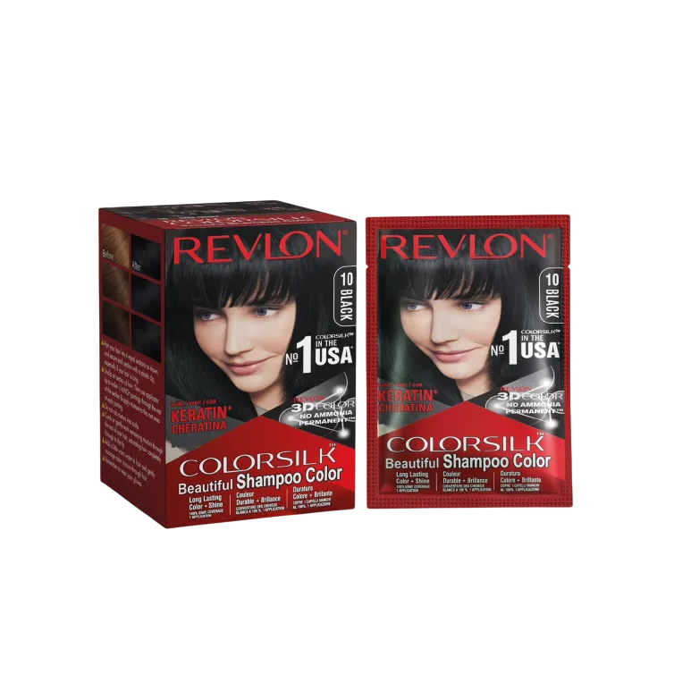 Revlon Hair Color Shampoo | Shade 10 | 12 sachet
