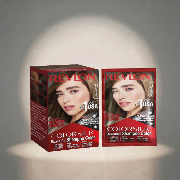 Revlon Hair Color Shampoo | Shade 51 | 12 sachet